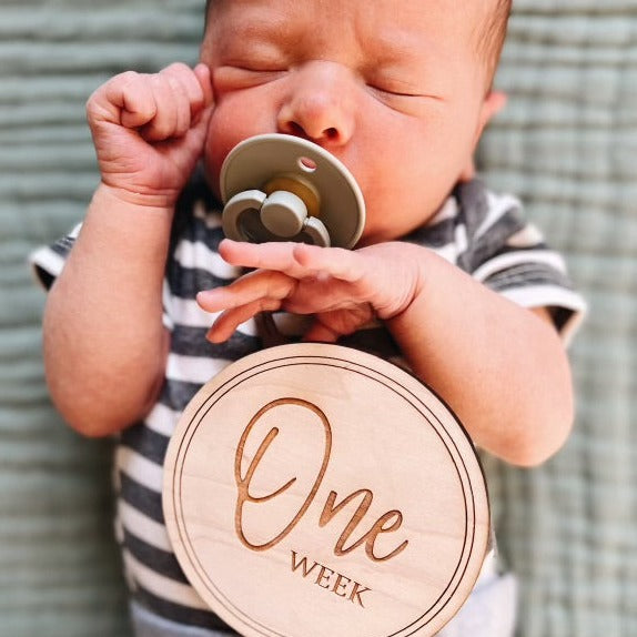 Milestone Photo Wooden Set