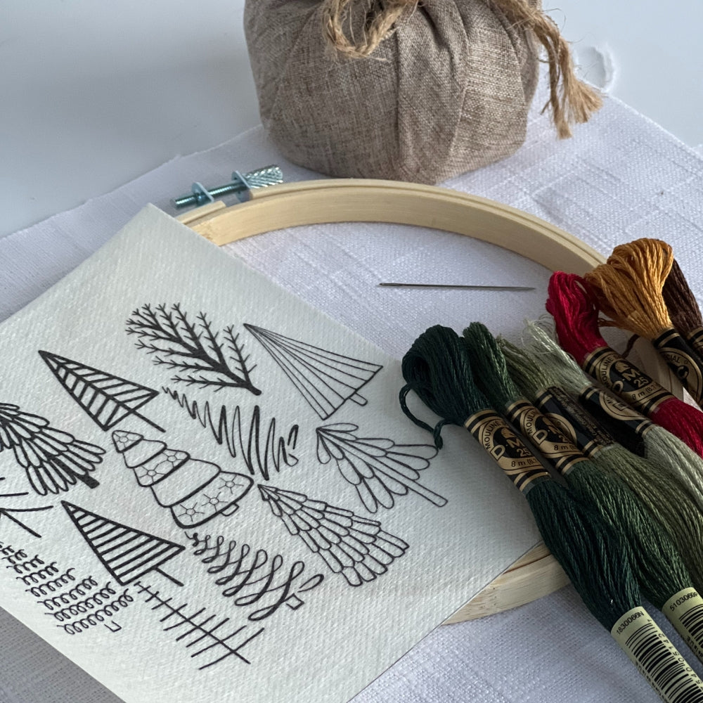 festive-trees-handembroidery-kit