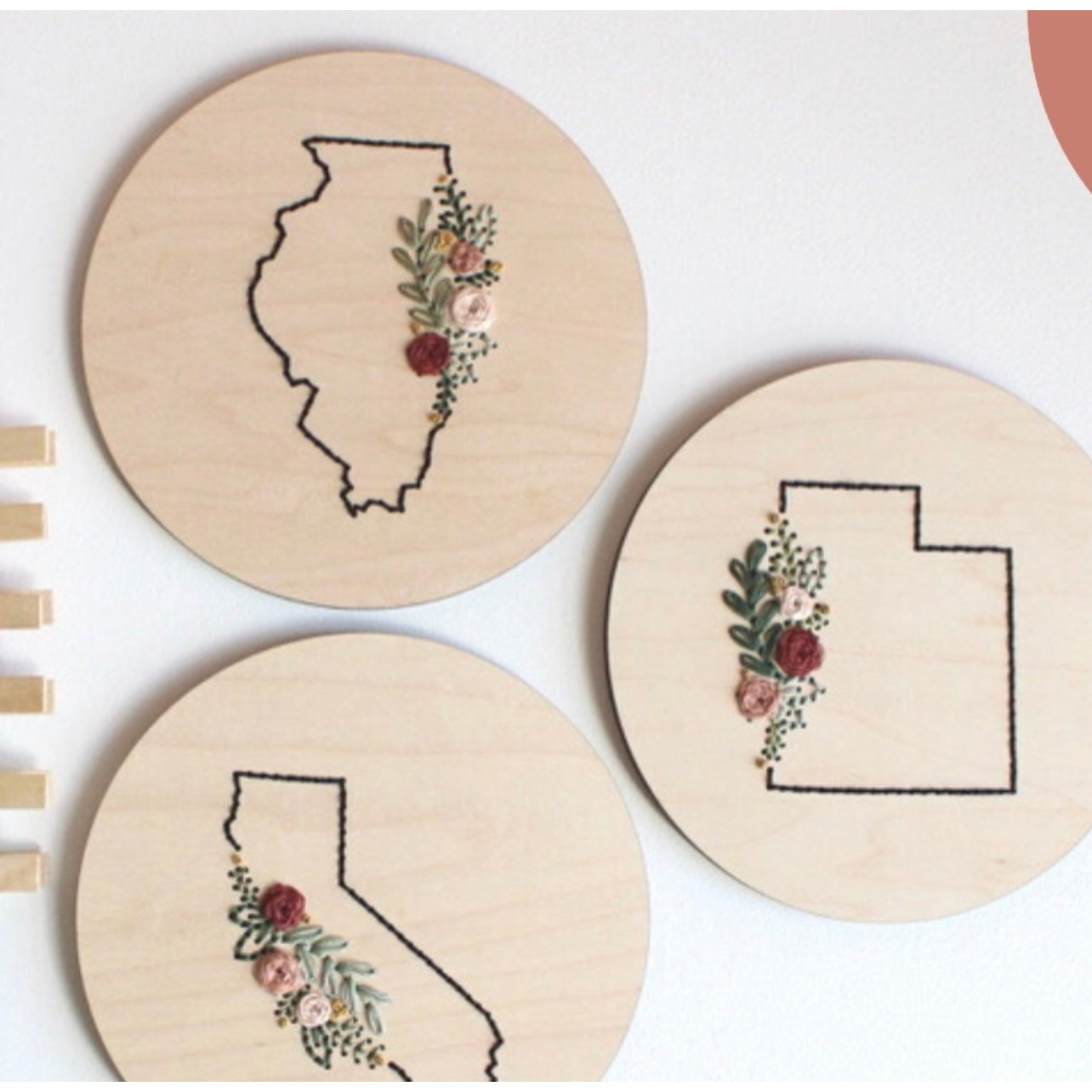 State Embroidery Board DIY