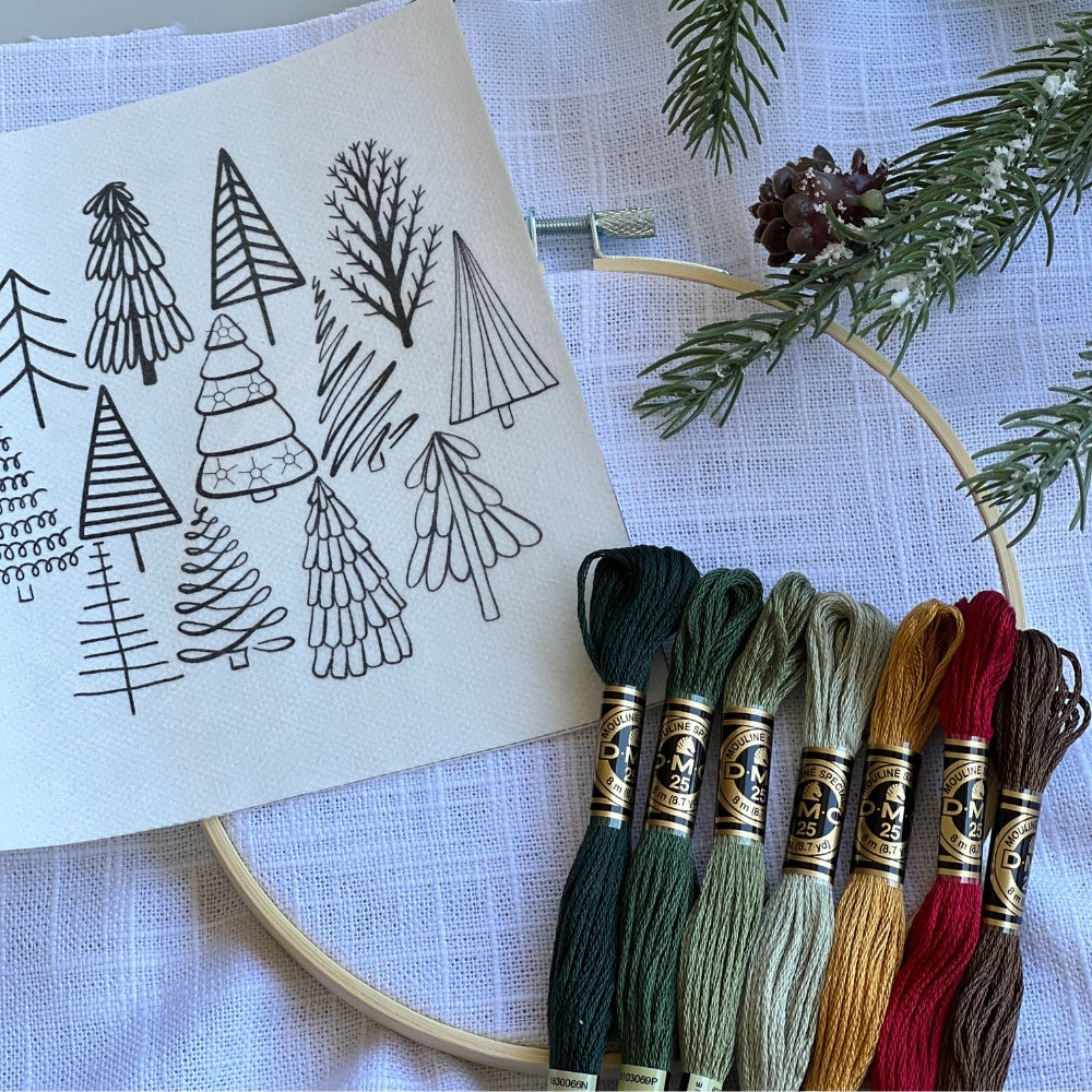 festive-trees-embroidery-kit