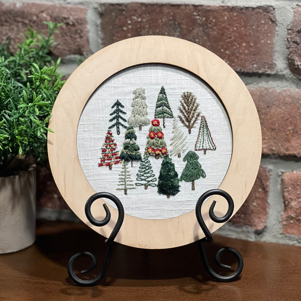 festive-trees-framed-embroidery-kit