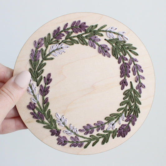 lavender-wreath-embroidery-board