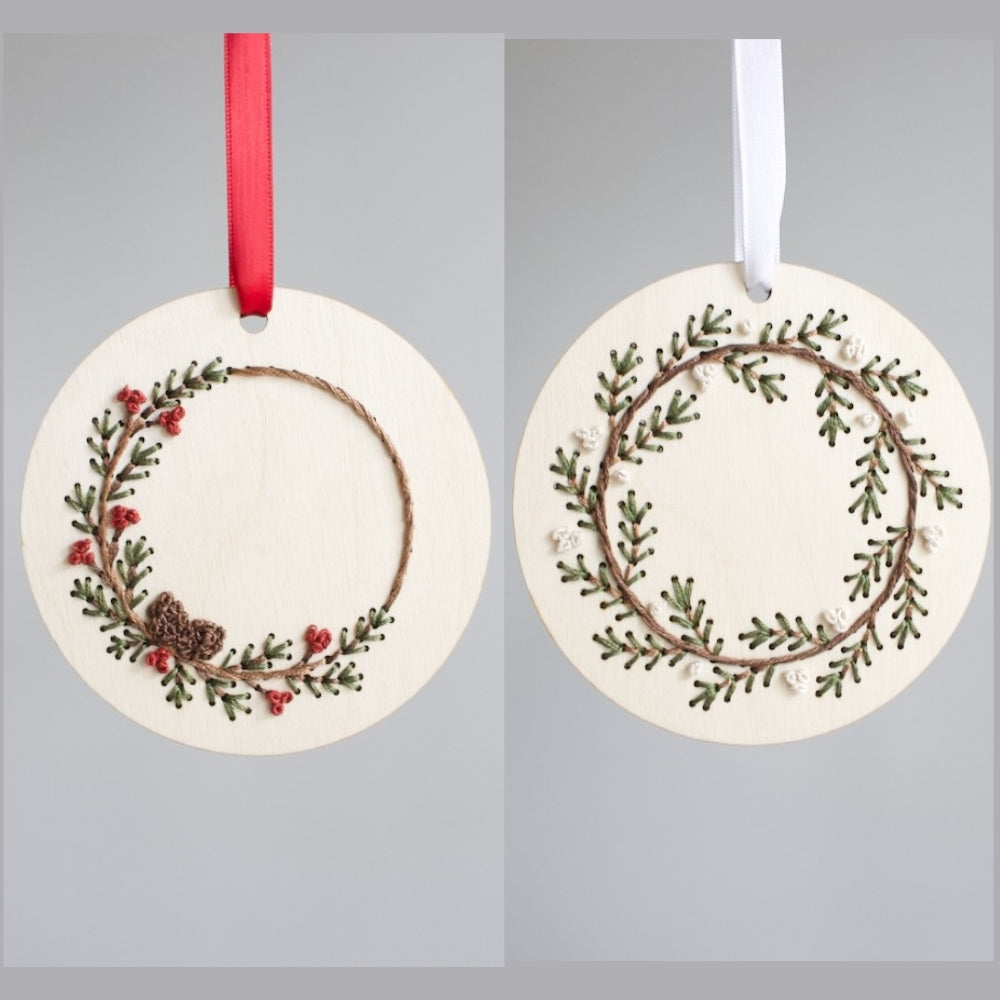 pine-wreath-pinecones-simple-embroidery-boards