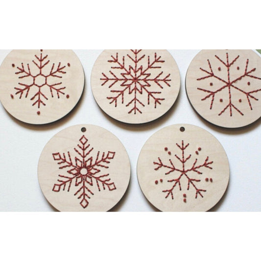 Snowflake Embroidery Board  DIY